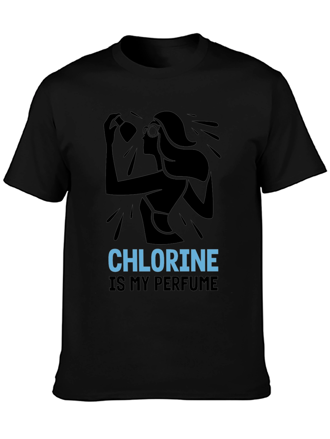 Chlorine Perfume T-Shirt - Swimmer Apparel
