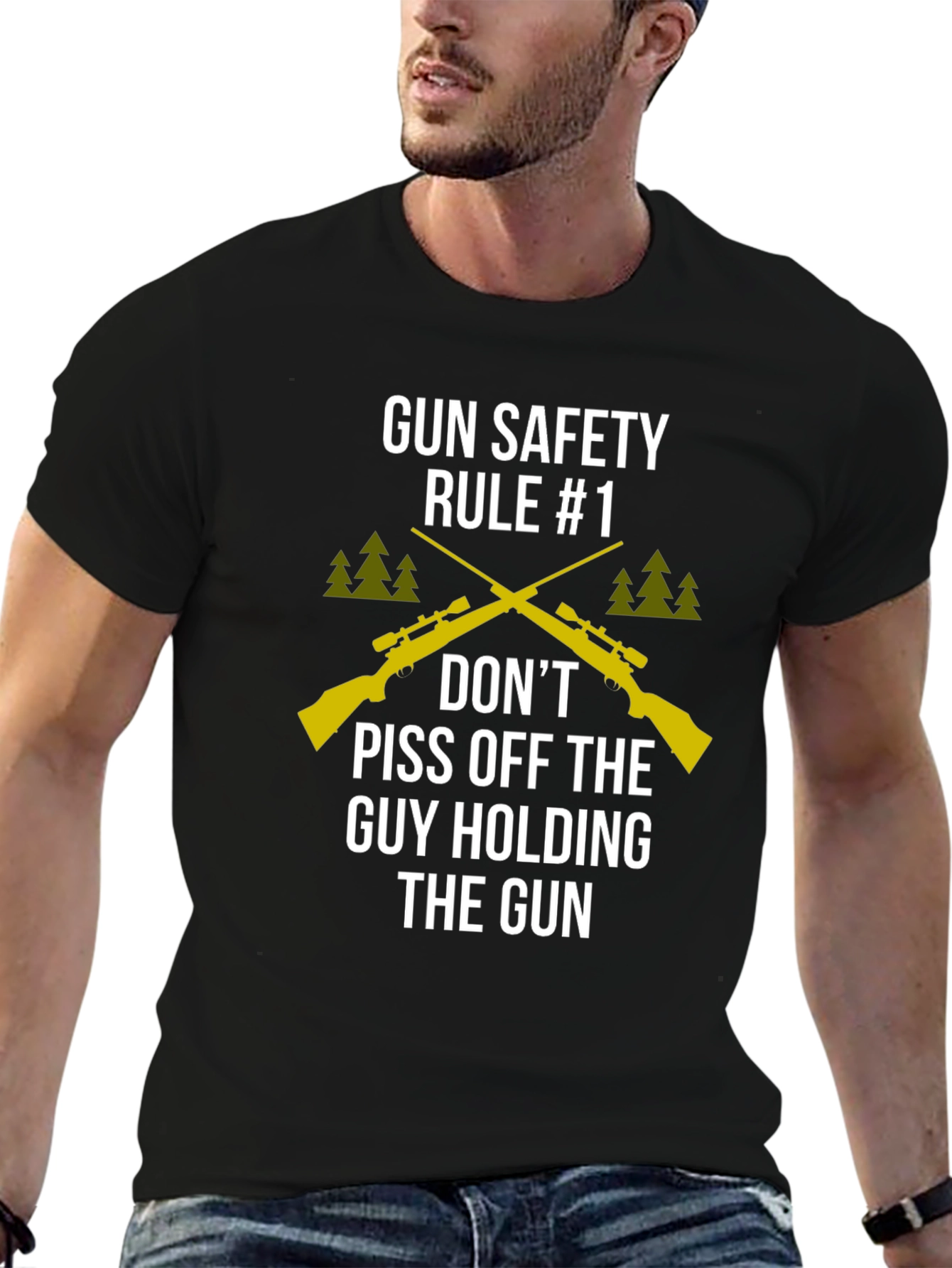 Gun Safety Rule #1 T-Shirt