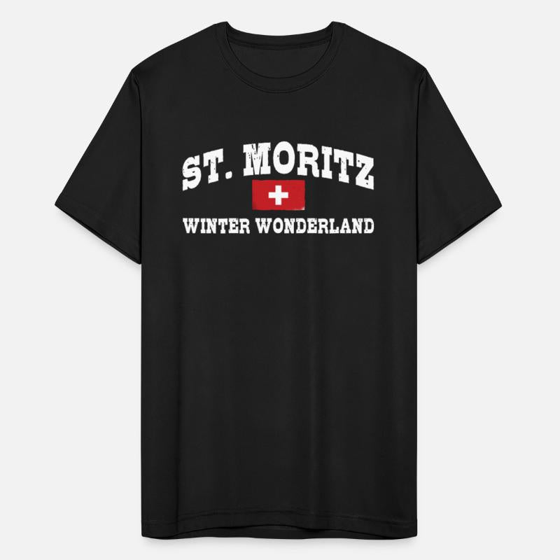 St Moritz Swiss Alps Winter Skiing Snow Travel