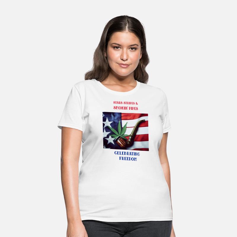 Stars Stripes Smokin' Pipes Celebrating Freedom