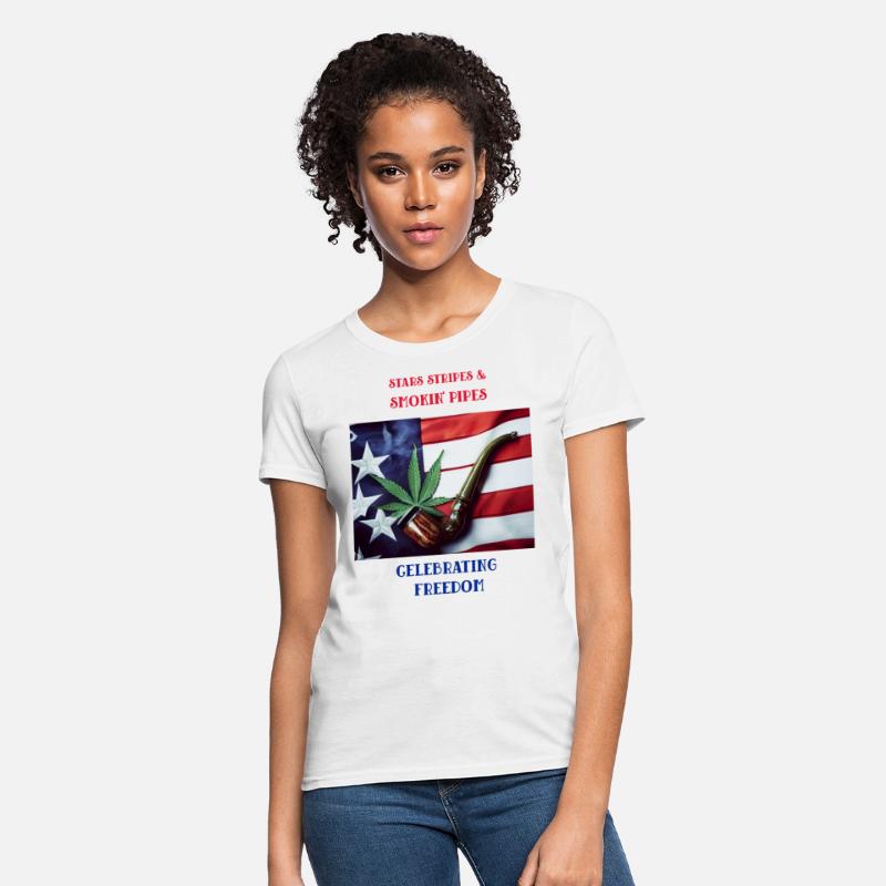 Stars Stripes Smokin' Pipes Celebrating Freedom