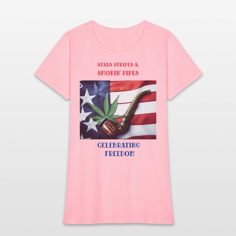 Stars Stripes Smokin' Pipes Celebrating Freedom