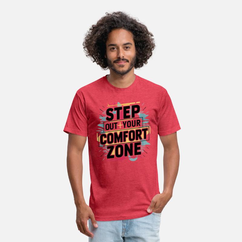 step out of your comfort zone
