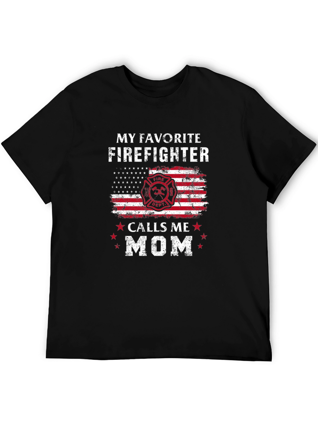 Firefighter Mom Graphic Tee