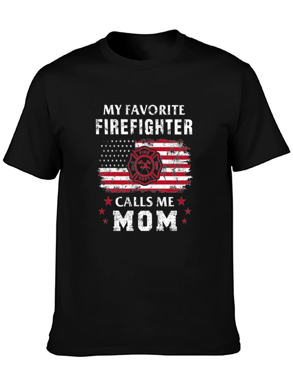 Firefighter Mom Graphic Tee
