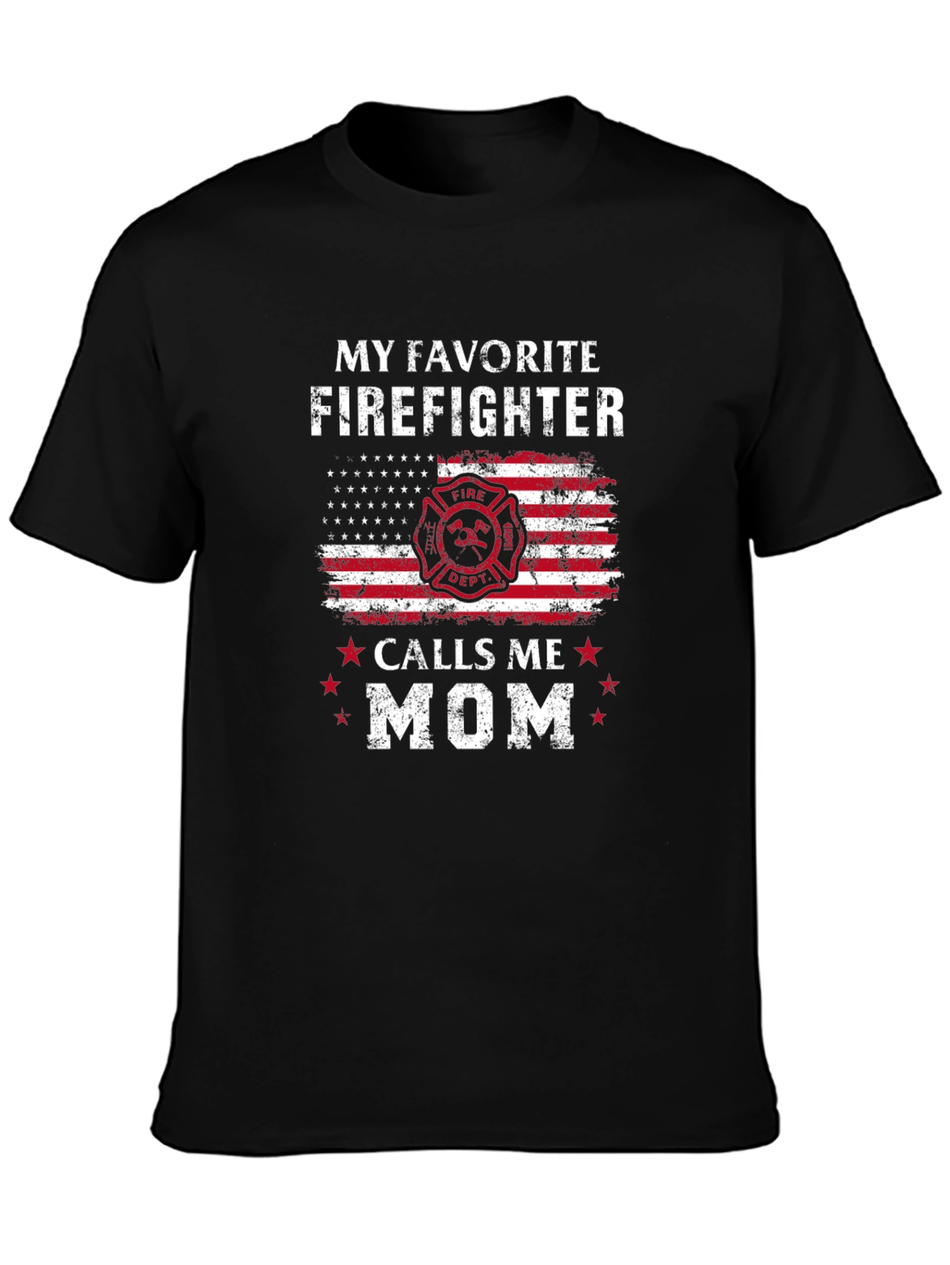 Firefighter Mom Graphic Tee