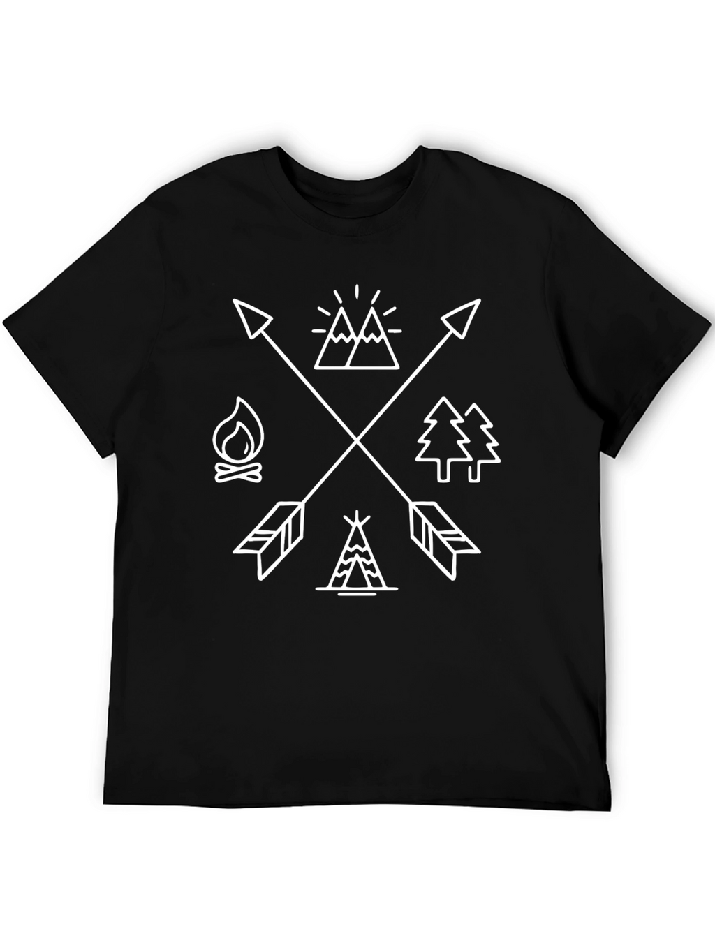 Adventure Awaits Graphic Tee - Camping & Outdoors