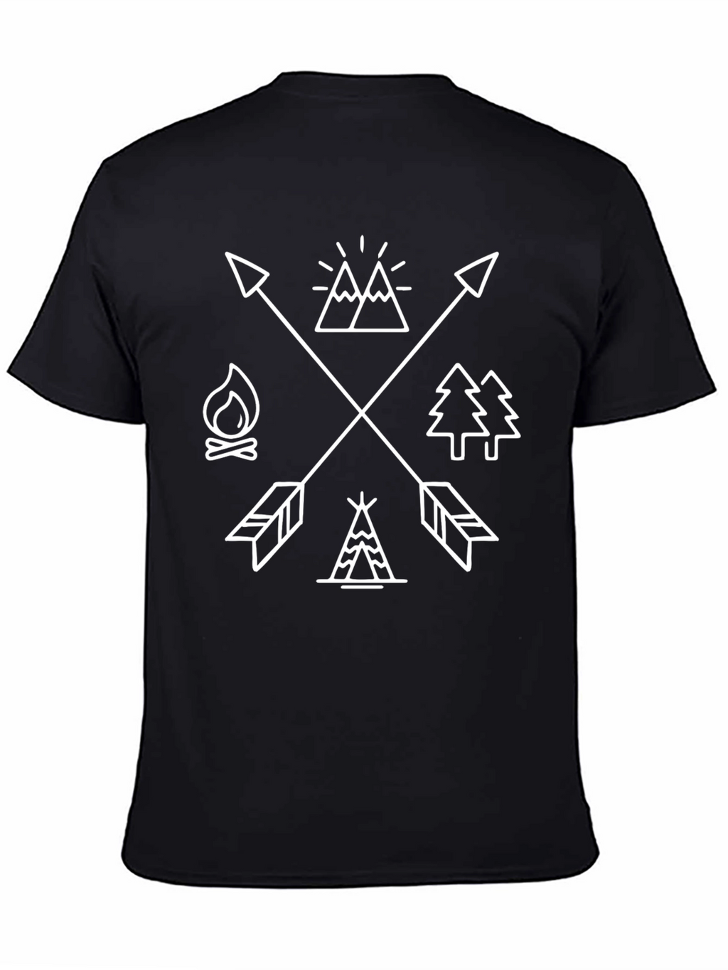 Adventure Awaits Graphic Tee - Camping & Outdoors