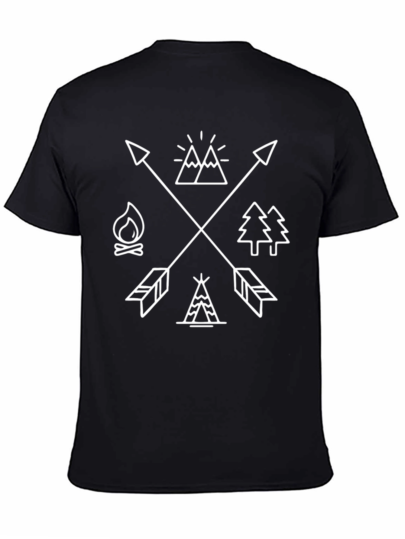 Adventure Awaits Graphic Tee - Camping & Outdoors