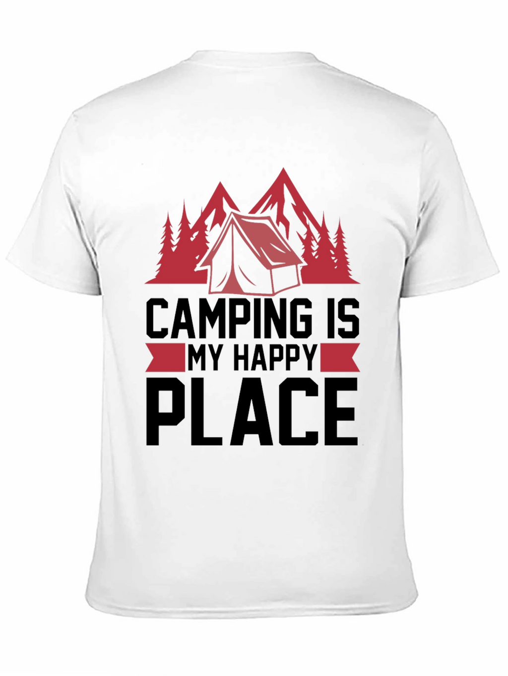 Camping Is My Happy Place T-Shirt