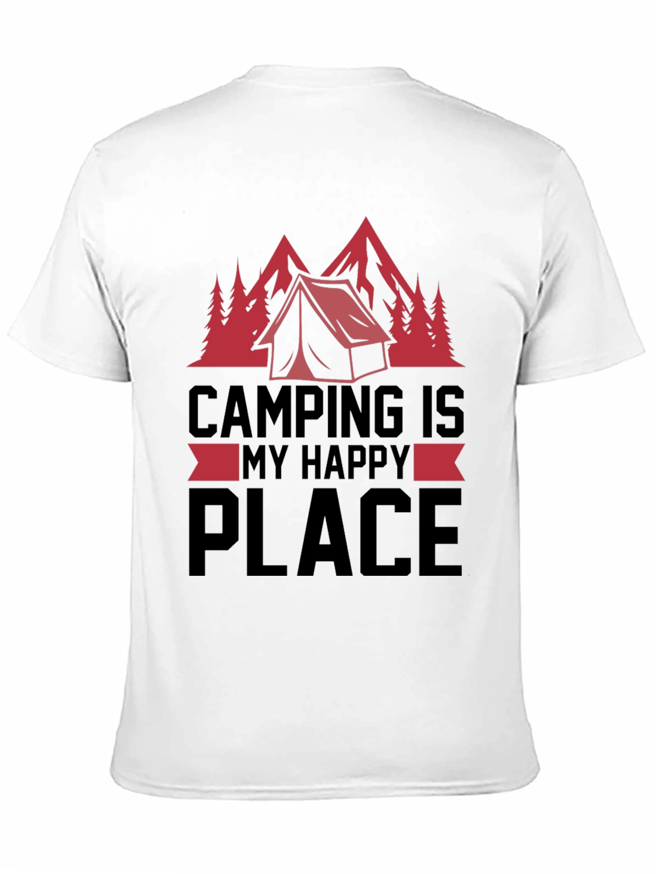 Camping Is My Happy Place T-Shirt