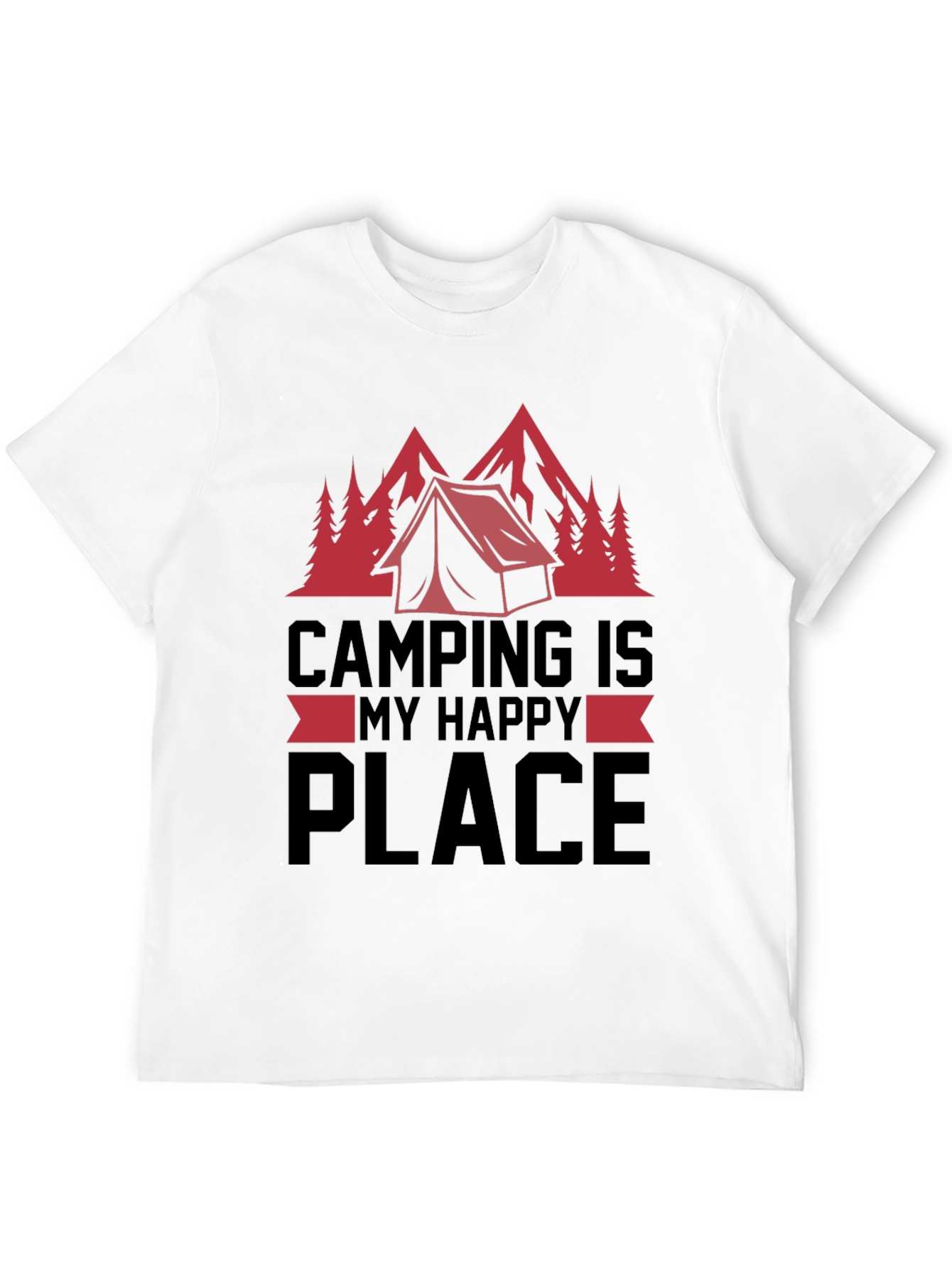 Camping Is My Happy Place T-Shirt
