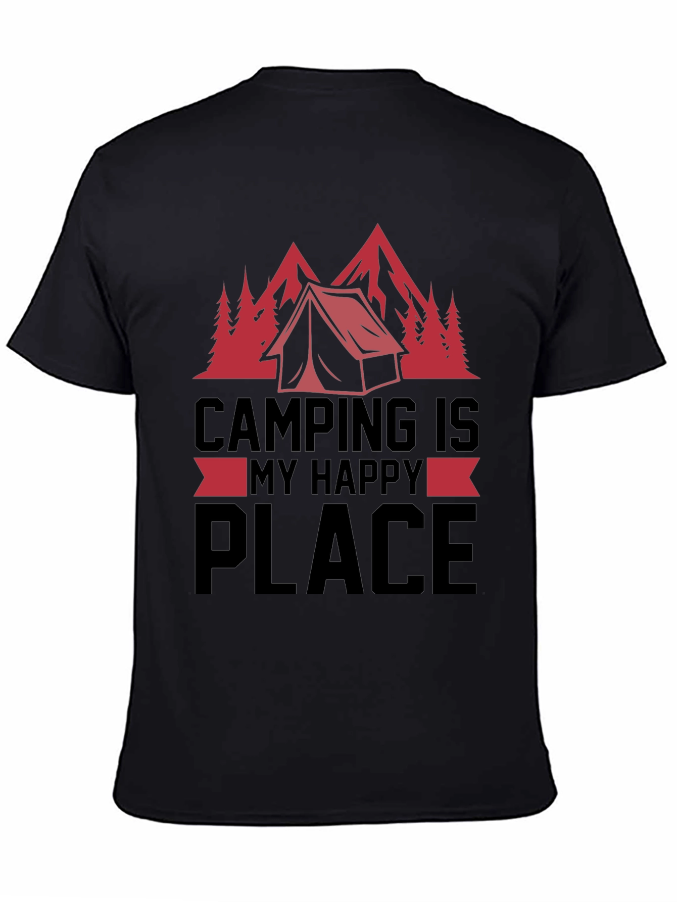 Camping Is My Happy Place T-Shirt