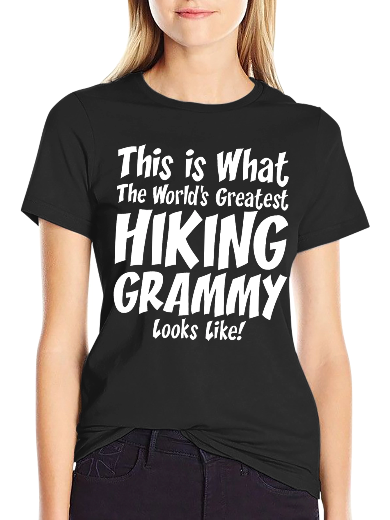 Hiking Grammy T-Shirt - Worlds Greatest