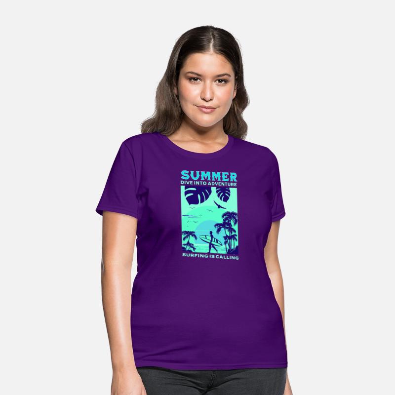 Summer Surfing - Dive into Adventure