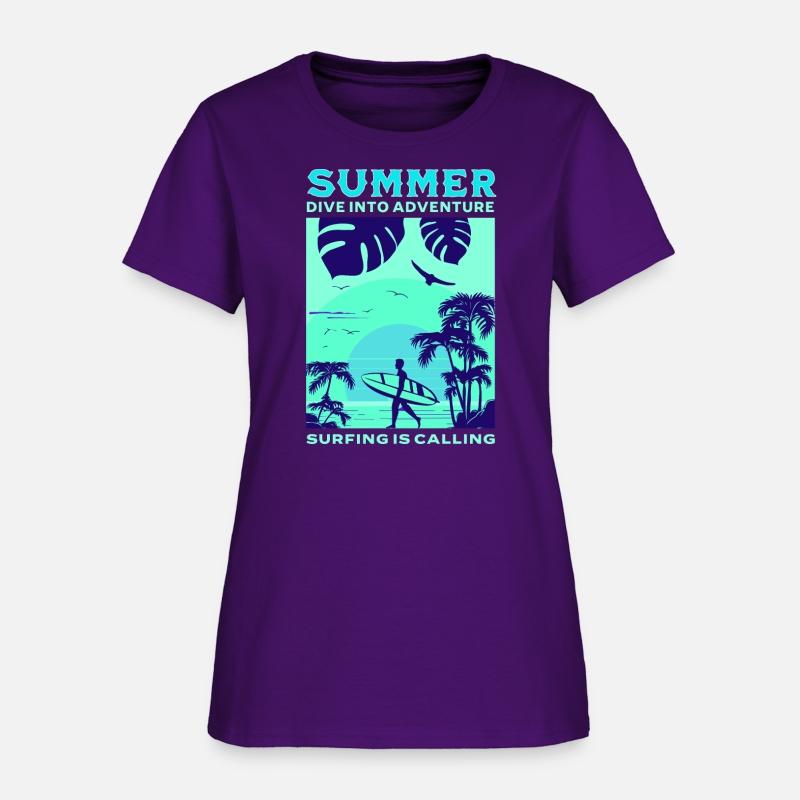 Summer Surfing - Dive into Adventure