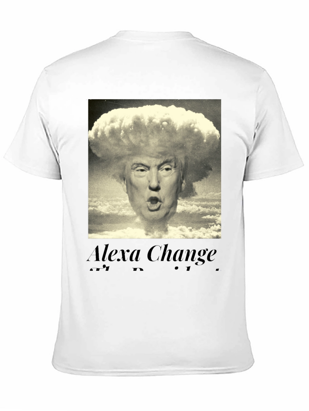 Trump Atomic Bomb T-Shirt - Funny Political Tee