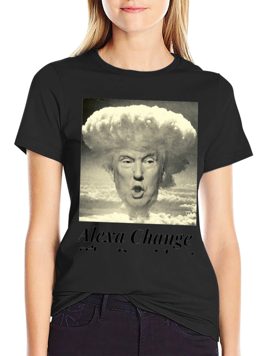Trump Atomic Bomb T-Shirt - Funny Political Tee