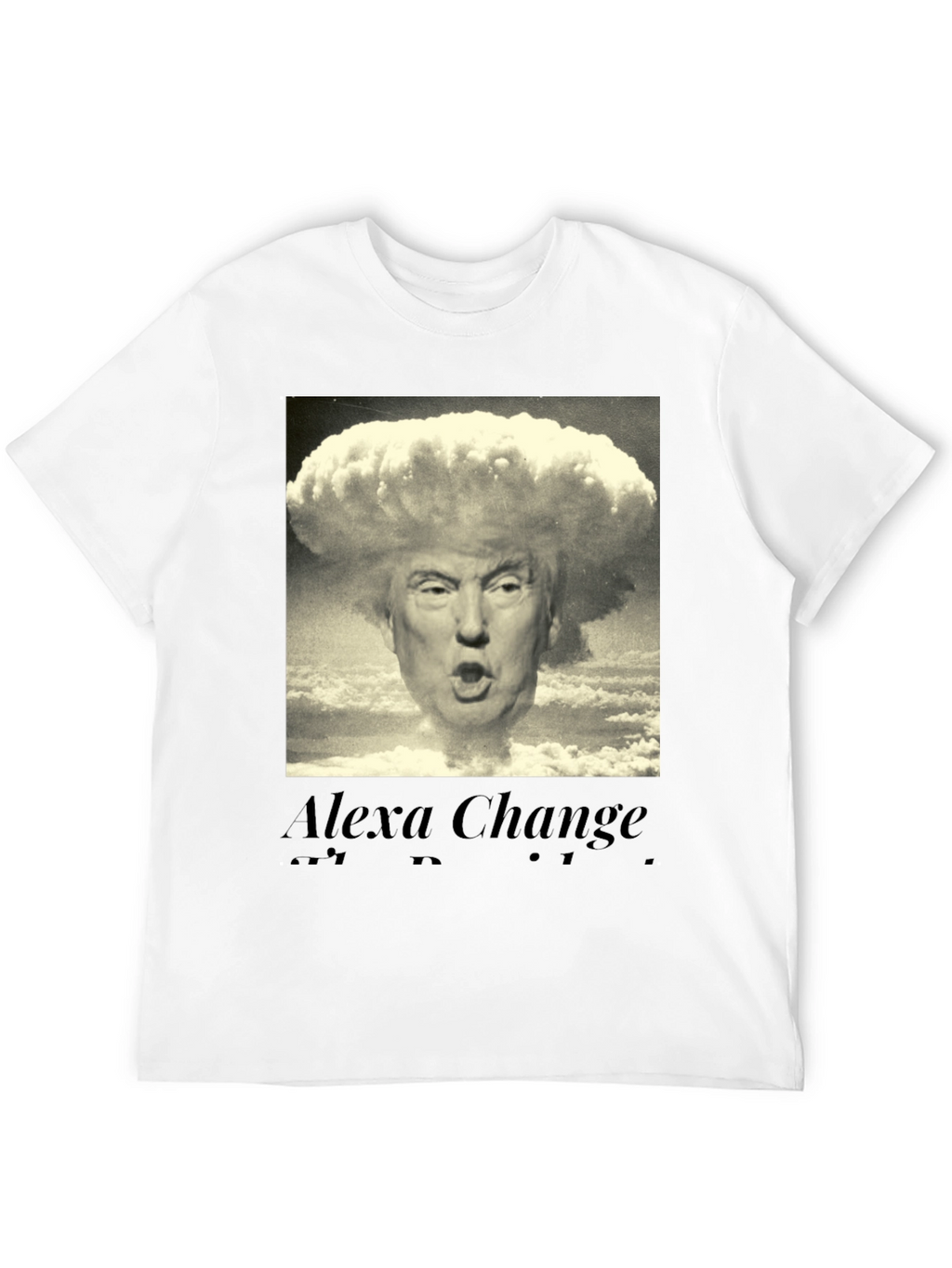 Trump Atomic Bomb T-Shirt - Funny Political Tee