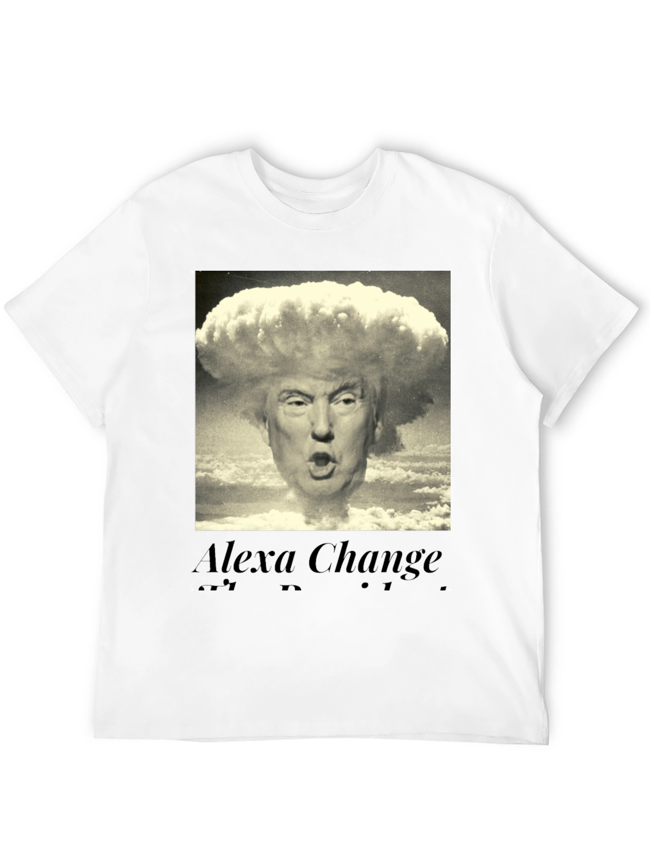 Trump Atomic Bomb T-Shirt - Funny Political Tee