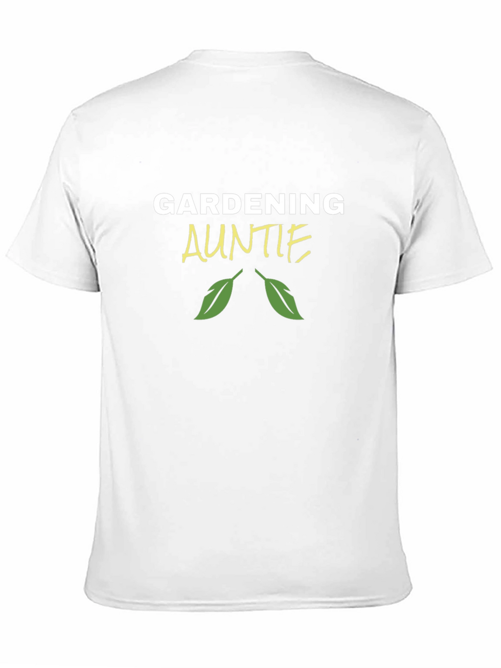 Gardening Auntie Black T-Shirt