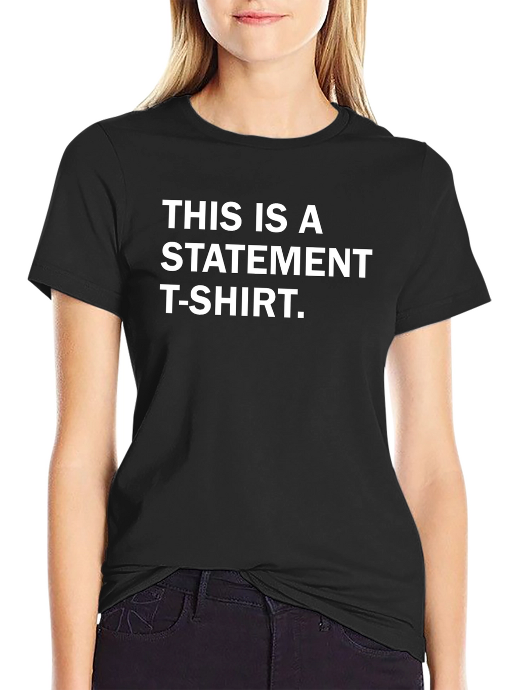 Statement T-Shirt - Bold Text Tee