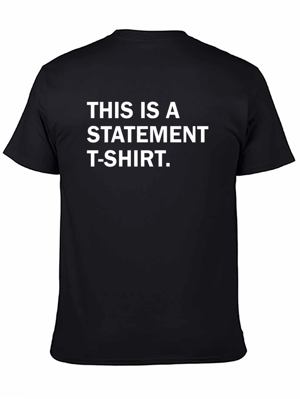Statement T-Shirt - Bold Text Tee