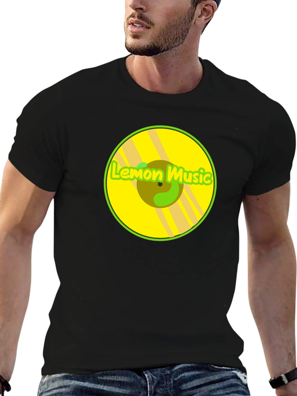 Lemon Music Graphic T-Shirt