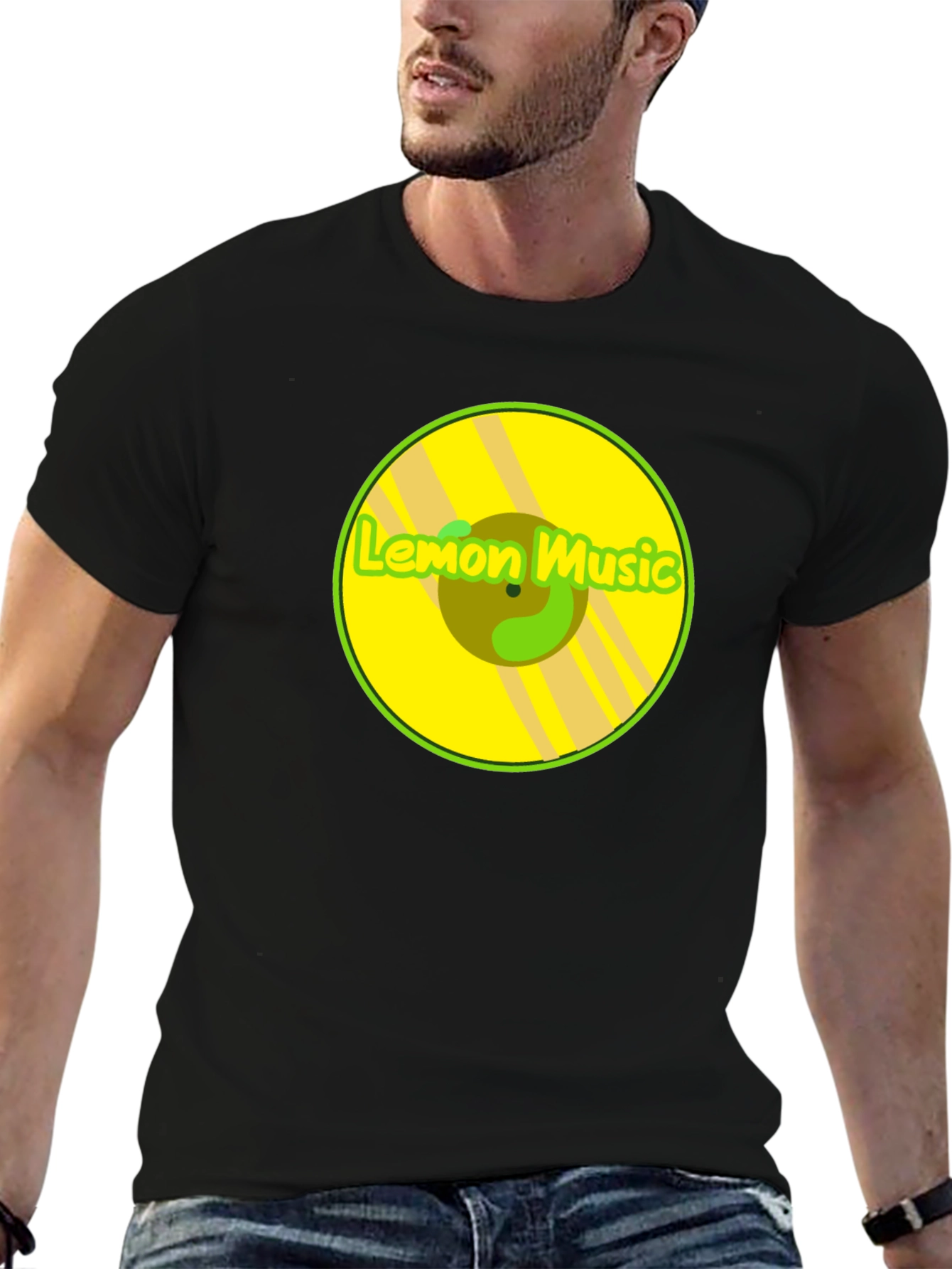 Lemon Music Graphic T-Shirt