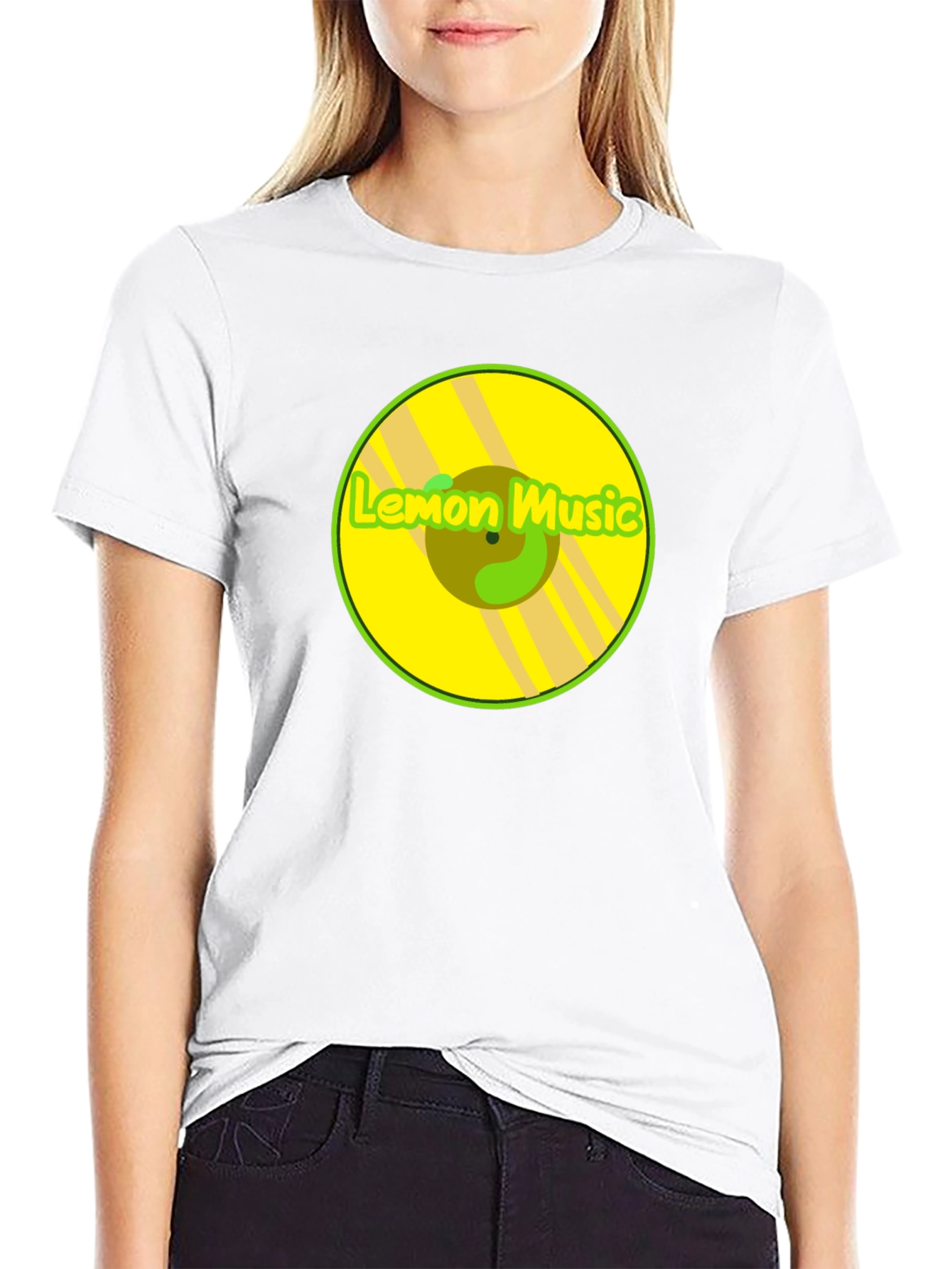 Lemon Music Graphic T-Shirt