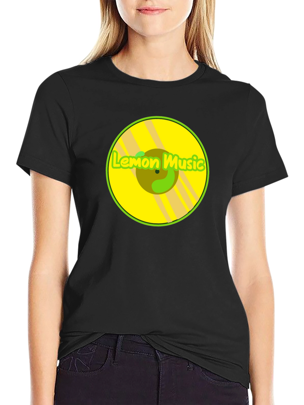 Lemon Music Graphic T-Shirt