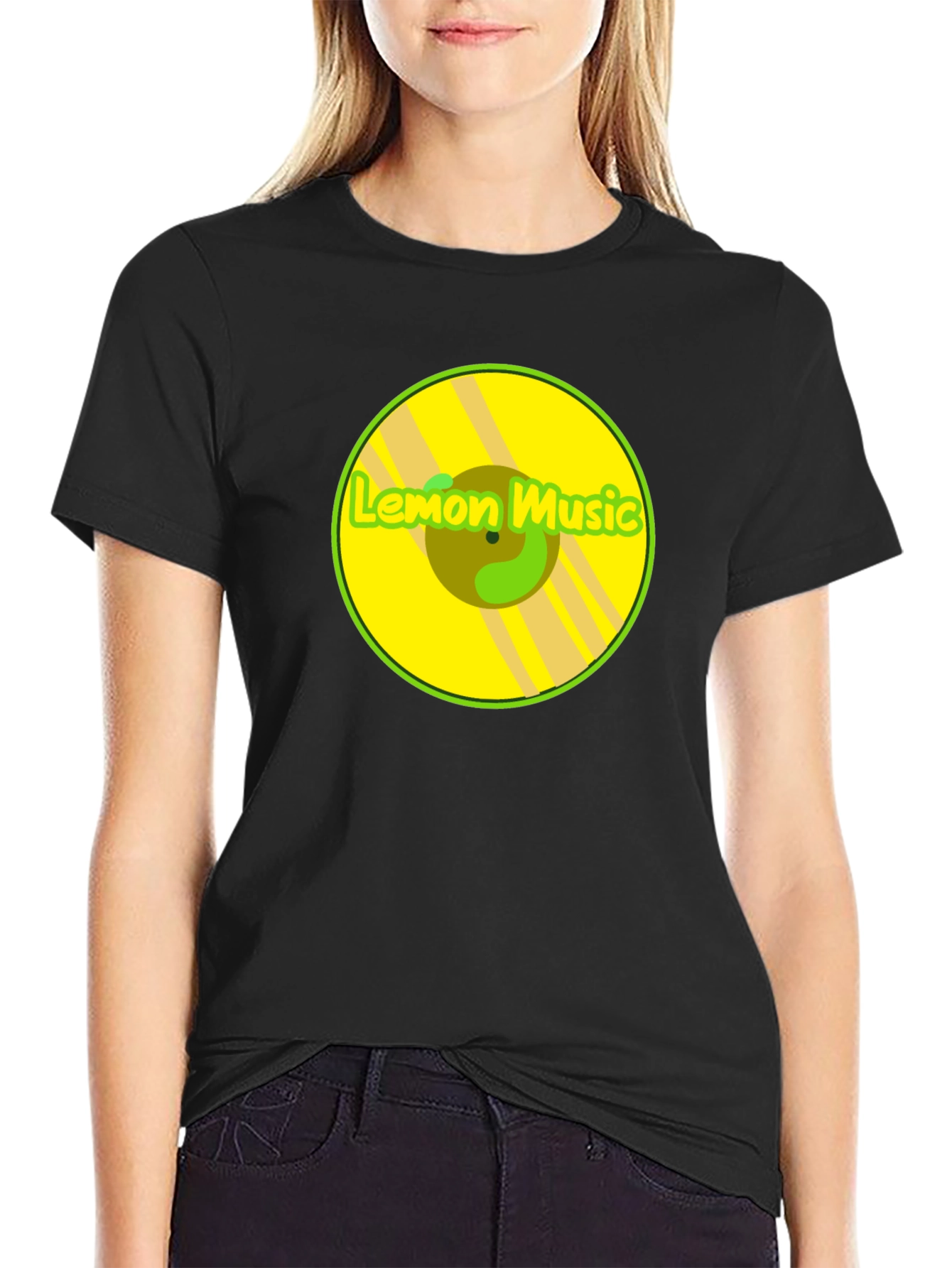 Lemon Music Graphic T-Shirt