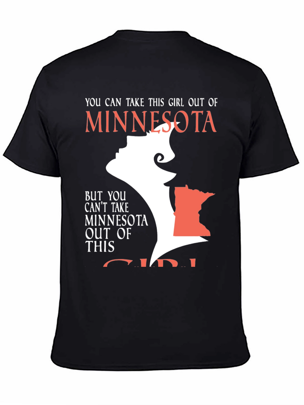 Minnesota Girl T-Shirt: State Pride Tee