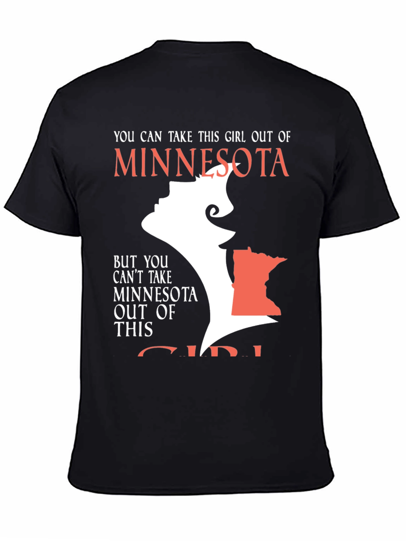 Minnesota Girl T-Shirt: State Pride Tee