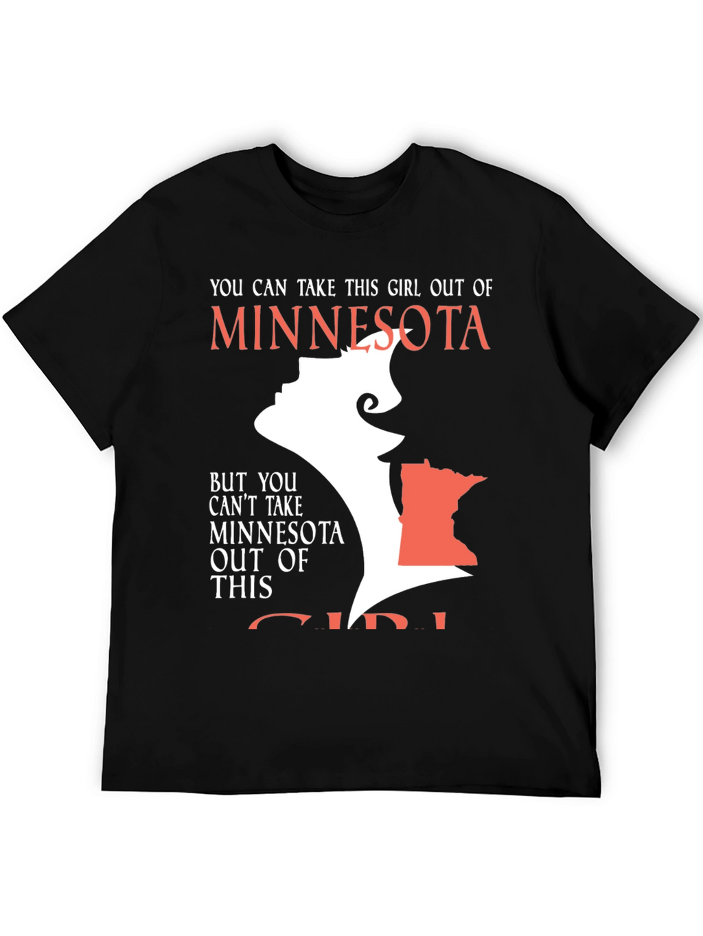 Minnesota Girl T-Shirt: State Pride Tee