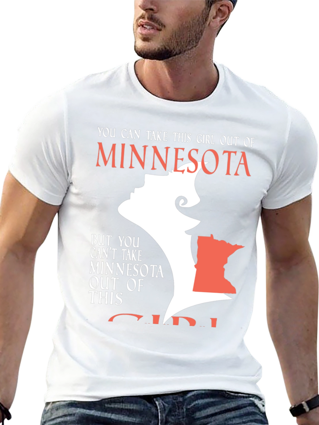 Minnesota Girl T-Shirt: State Pride Tee