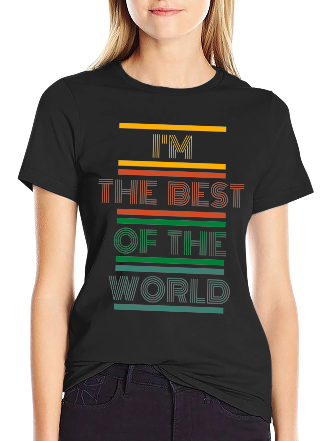 Im The Best Of The World Mens Graphic Tee