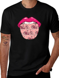Funky Tongue Bicycle Print Tee