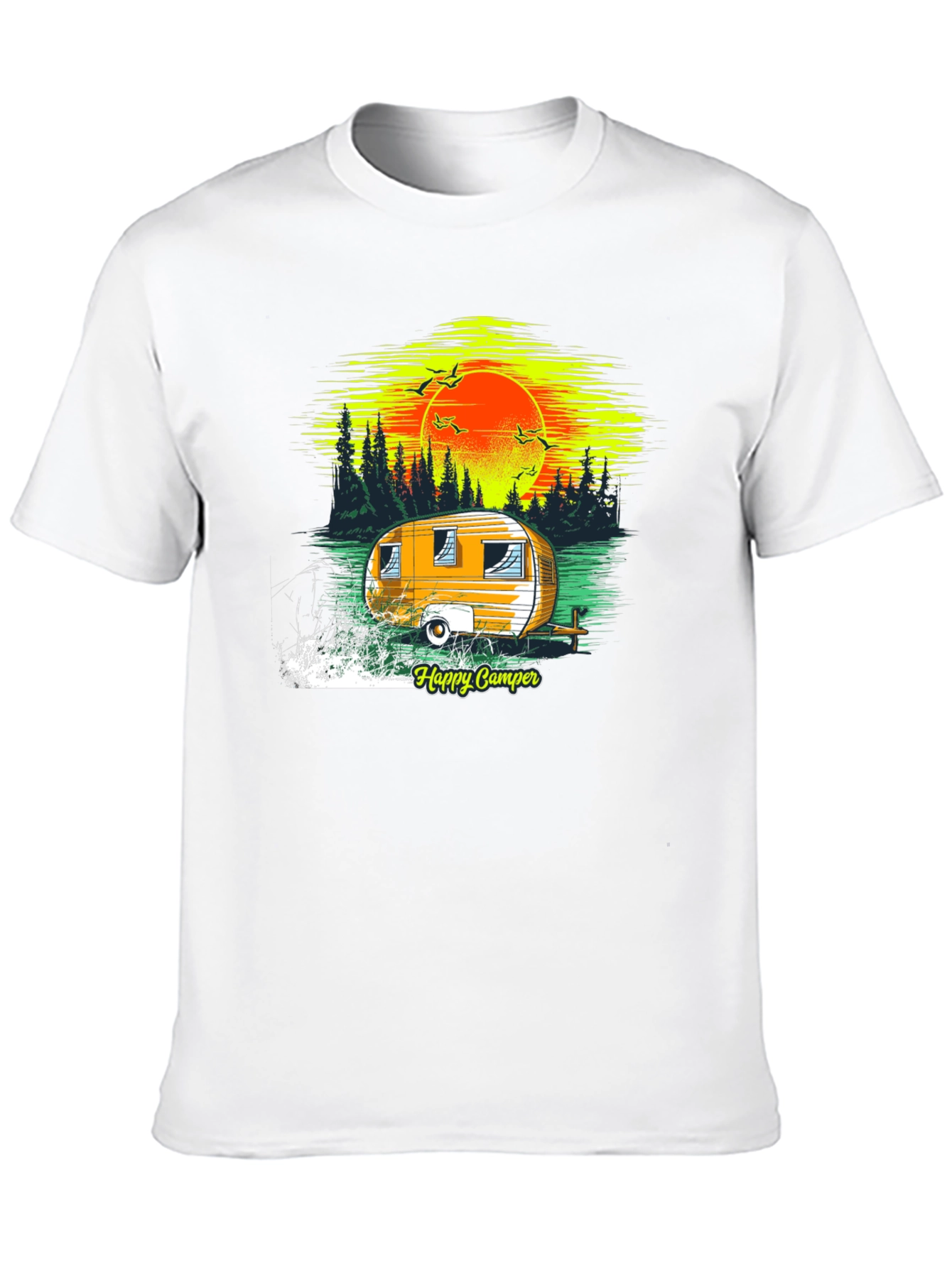 Happy Camper Graphic T-Shirt