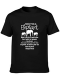 Advice From an Elephant Graphic T-Shirt
