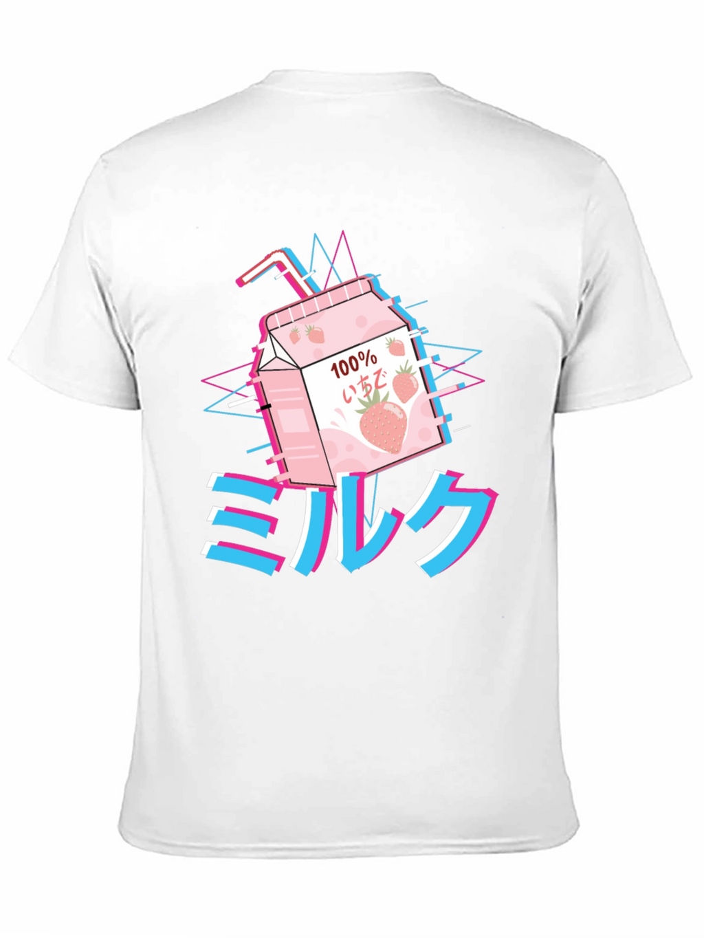 Aesthetic Anime Milk T-Shirt