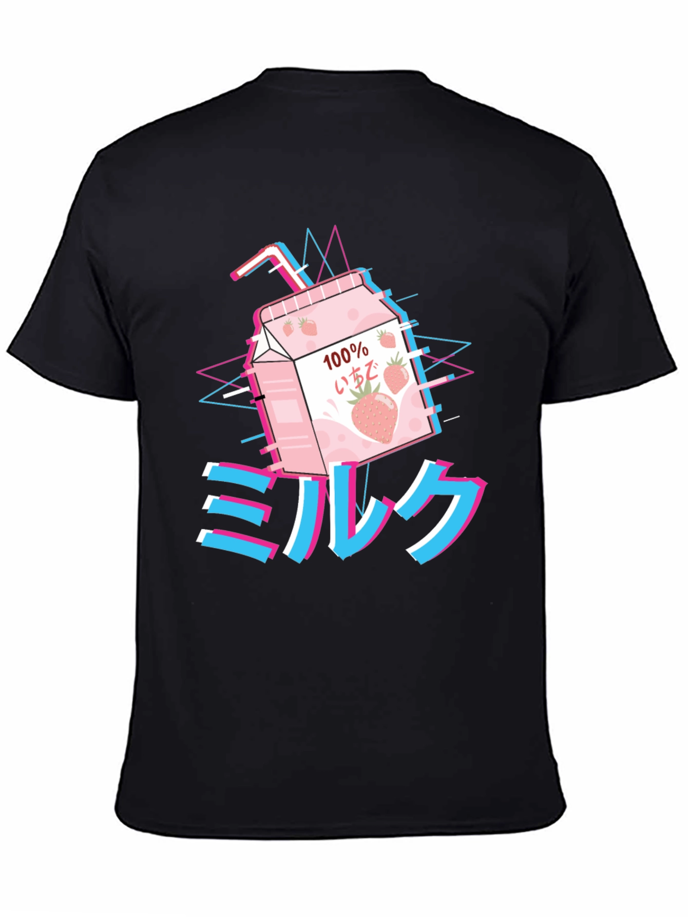 Aesthetic Anime Milk T-Shirt