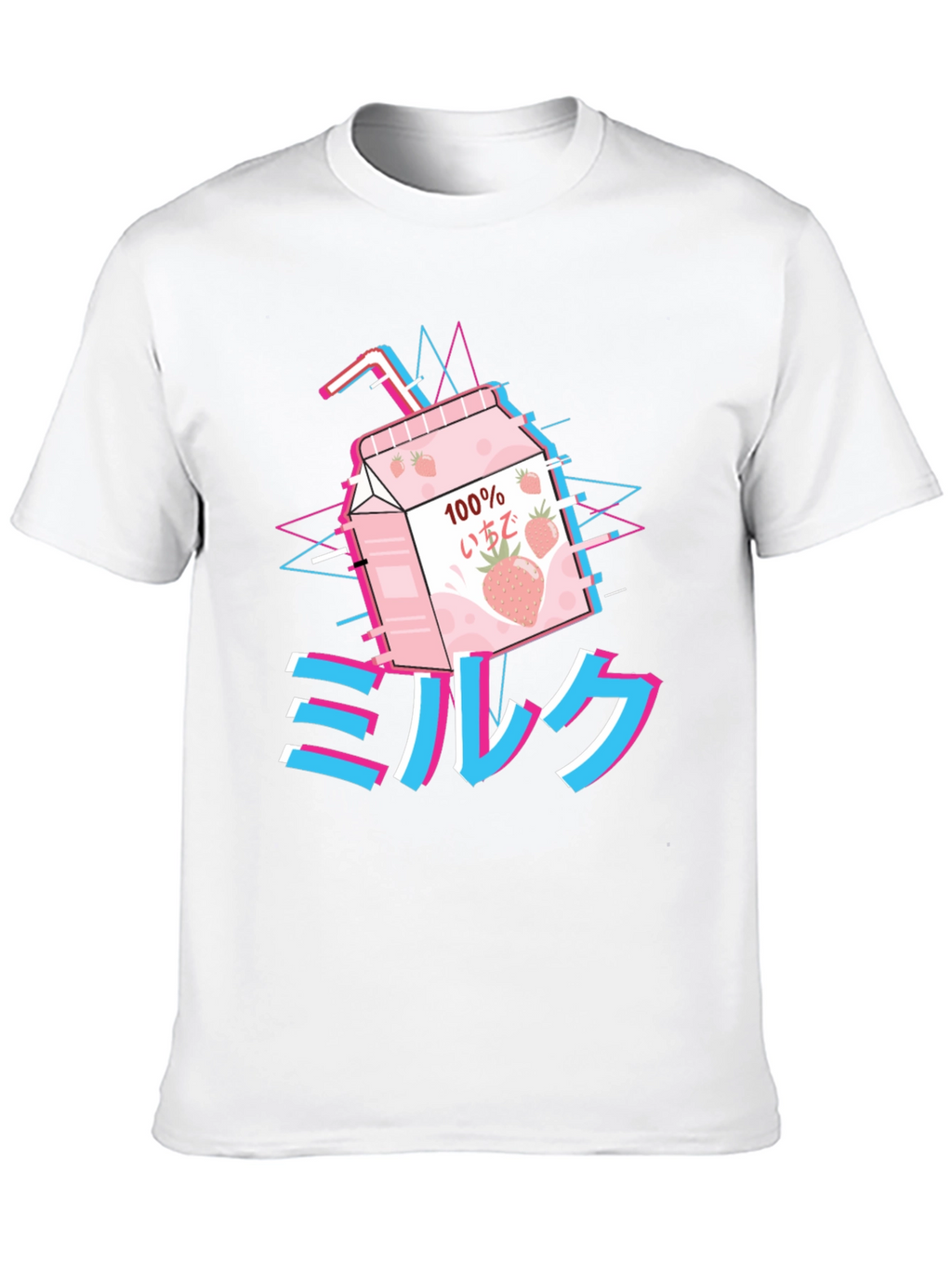 Aesthetic Anime Milk T-Shirt