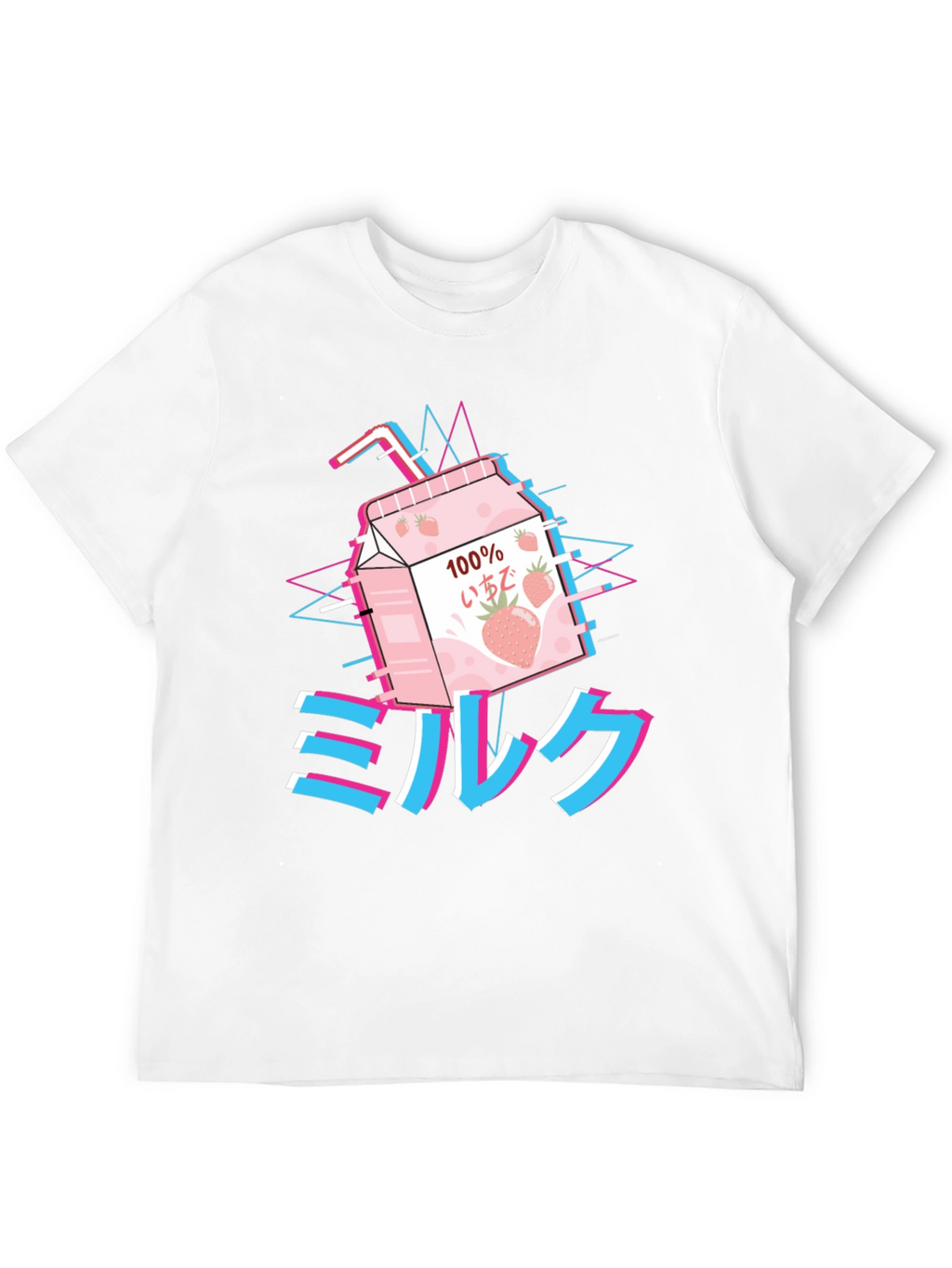 Aesthetic Anime Milk T-Shirt