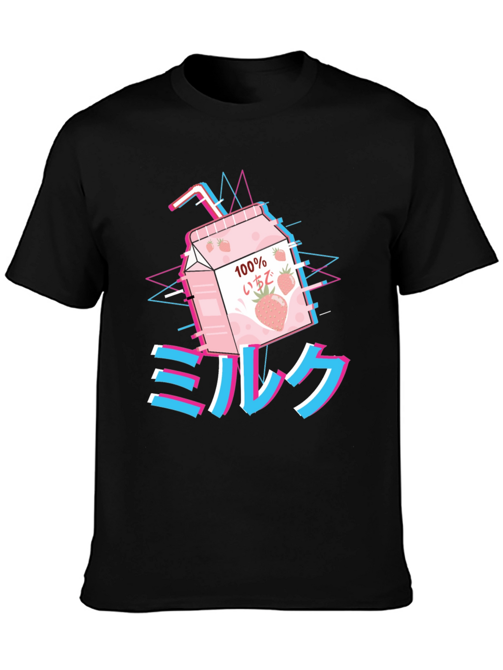 Aesthetic Anime Milk T-Shirt