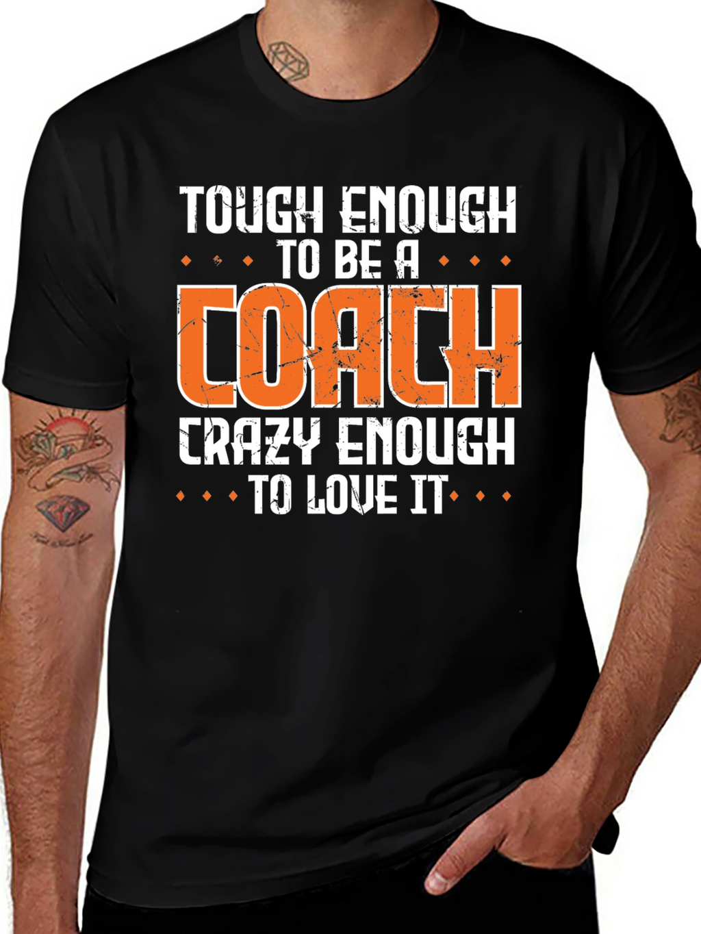 Tough Enough Coach Graphic Tee