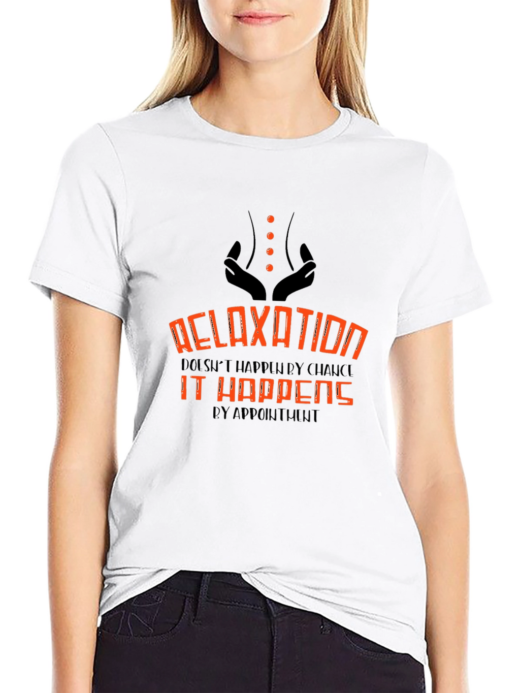 Relaxation by Appointment T-Shirt - Black
