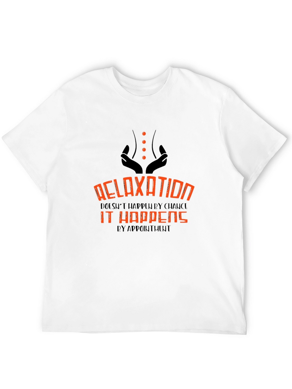 Relaxation by Appointment T-Shirt - Black
