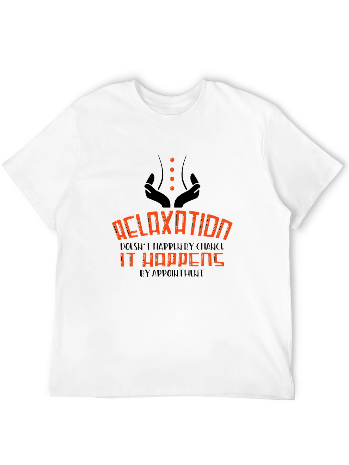 Relaxation by Appointment T-Shirt - Black