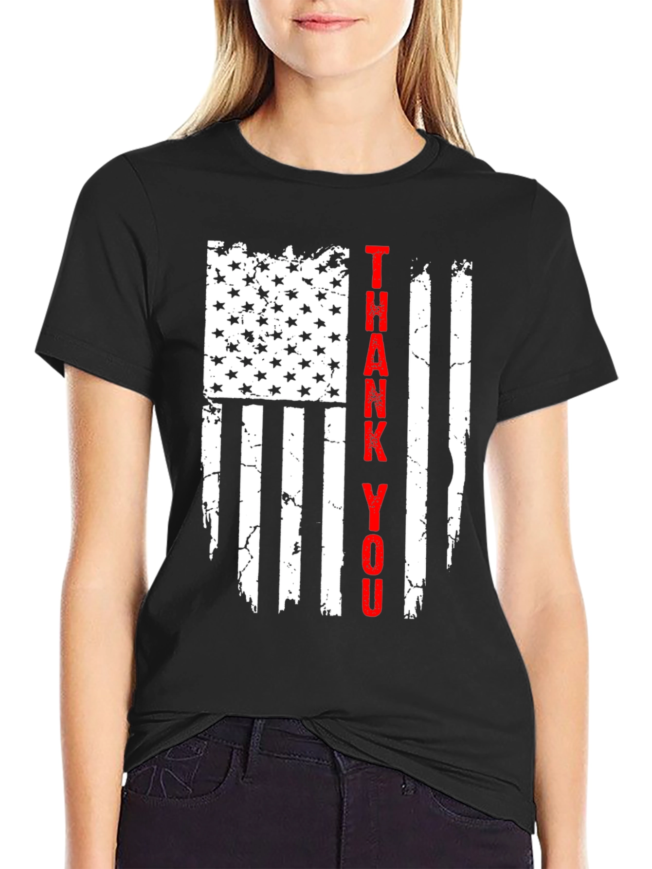 Thank You American Flag T-Shirt